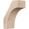 Ekena Millwork 5 1/2"W x 10"D x 14"H Westlake Smooth Knee Brace, Douglas Fir BRC06X10X14WTL00SDF - alternate 1